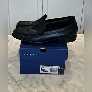 ROCKPORT Classic Black Loafer Venetian - Men’s Size 8.5